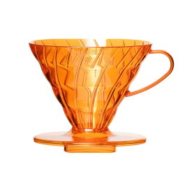 HARIO V60SP PostCoffee オリジナルコーヒードリッパー (Chrome Orange)