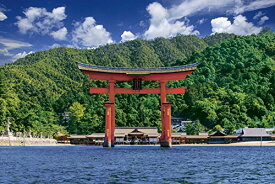 エポック社 1000ピース ジグソーパズル 日本風景 美しき厳島神社-広島 (50×75cm) 10-776 のり付き ヘラ付き 点数券付き EPOCH