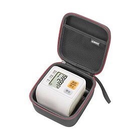 電子血圧計用収納ケース　RLSOCO　血圧計 手首式収納バッグ　 オムロン 血圧計 上腕式HEM-7120/HEM-7122/HEM-7130/HEM-7123/hem-7131/hem-7134/HEM-8713 、オムロン、タニタ 手首式血圧計 BP-212-WH、DRETEC ドリテック 手首式血圧計 BM-100WT/BK、 パナソニック 手くび