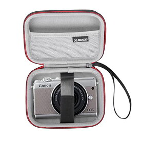 RLSOCO 収納ケースCanon EOS M100/Canon EOS M100+15-45/M200 カメラ 対応（ご注意：当社のバッグはレンズを収納した状態のカメラのみ収納可能です。 レンズが飛び出しているカメラは入りません。）