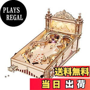 【送料無料】Robotime 立体パズル 3D 木製 ウッドパズル 3Dピンボールマシン 組み立ておもちゃ パズル遊び テーブルゲーム ギフト クリエイティブ 誕生日プレゼント EG01(海外版)