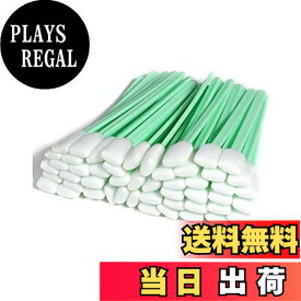 【送料無料】LIKENNY 工業用綿棒 スポンジスティック フォームチップ綿棒 50本入り 隙間ブラシ 先端洗浄 パーツクリーナー 静電気防止綿棒 掃除 汚染除去能力 レンズ プリンター ディスク用 スポンジ綿棒