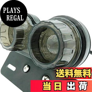 【送料無料】ONGMEIL バイク 汎用 テールライト スモークレンズ テールランプ LED ライセンスナンバー プレートライト ターンシグナル