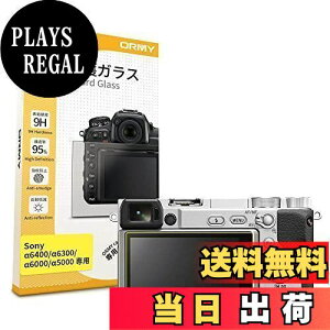 【送料無料】【0.3mm強化ガラス】ORMY 液晶保護ガラス 液晶プロテクター 0.33mm ラウンドエッジ加工 (SONY α6400 / α6300/ α6000 / α5000)