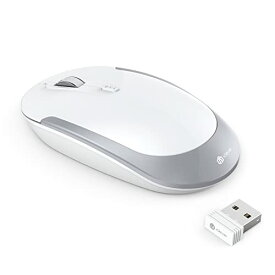 iClever マウス 無線 ワイヤレスマウス 薄い 静音 2.4G 軽量 3段階dpi 省エネルギー 高精度 小型 コンパクト 超薄型 持ち運び便利 Mac Windows対応 GMN41S