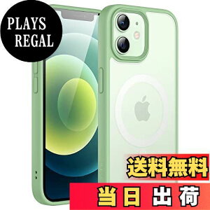 yzJEDirect iPhone 12/12 Pro 6.1C`p }Olbg P[X MagSafeɑΉ ̃}bgw ^ ϏՌ Jo[ (O[)
