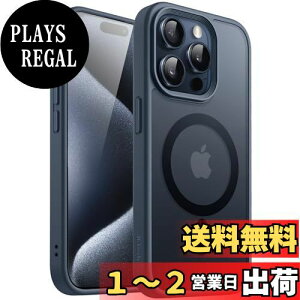 yzJEDirect iPhone15ProMax 6.7C`i15 Pro Maxjp }Olbg P[X MagSafeɑΉ ̃}bgw ^ ϏՌ Jo[ (Xg[u[)