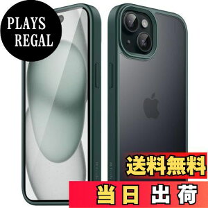 yzJEDirect }bgP[X iPhone 15 Plus 6.7C`p ϏՌ~^[O[h̗h~ ̔̔wʓdbJo[ wh~ (ZΐF)