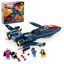 レゴ(LEGO) スーパー・ヒーローズ X-MEN X-ジェット おもちゃ 玩具 プレゼント ブロック 男の子 女の子 子供 7歳 8歳 9歳 10歳 小学生 ごっこ遊び 76281