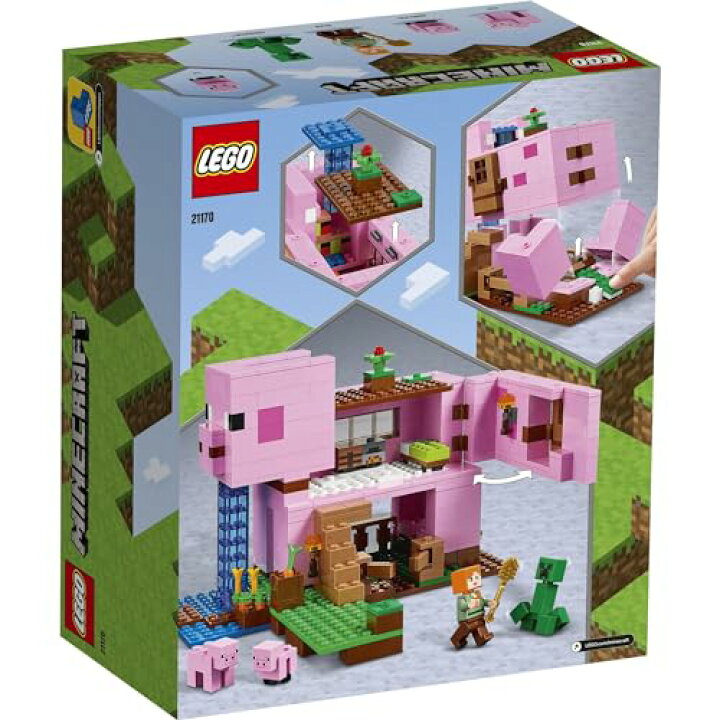 楽天市場】レゴ() マインクラフト ブタのおうち 21170 おもちゃ 
