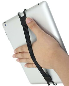 [Dhana Style] 落下防止 伸縮 バンドル グリップ ベルト簡単脱着 挟み込み クリップ バンドル サポーター iPad タブレットPC・ Kindle・iPhone スマートフォン 安全 ハンド ストラップ グリップ ストラップ フックリストバンド (タブレットPC用)