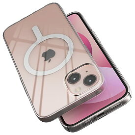 【空気のような薄さ】Sinjimoru iPhone 13 MagSafe用スマホケース、1mmの超薄型 マグセーフ対応iPhoneケース マグネット内蔵 ワイヤレス充電対応 iPhone 14, 14 pro, 14 pro max, 14 plus, iPhone13・12シリーズ対応 クリアケース。M-AiroFit Basic for iPhone