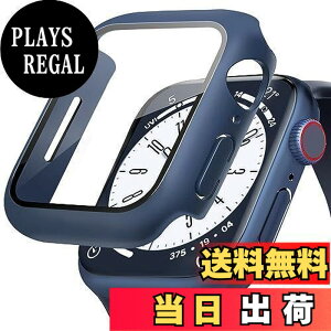 �y���������zPOLINK �Ή� Apple Watch �P�[�X Series 9/8/7/6/5/4/SE2/SE 45mm PC�f�� �����K���X �A�b�v���E�H�b�` �ی�J�o�[ �����^ ���ϋv �ϏՌ� �����ߗ� �w��h�~ �Ή� Apple Watch �J�o�[ �S�ʕی� �_�[