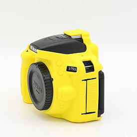 Koowl 対応 NIKON ニコン PEN D5500 D5600 カメラカバー シリコンケース シリコンカバー カメラケース 撮影ケース ライナーケース カメラホルダー、Koowl製作、外観が上品で、超薄型、品質に優れており、耐震・耐衝撃・耐磨耗性が高い (イエロー)