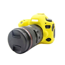 Koowl対応 Canon キヤノン EOS 6D2 6D Mark II カメラカバー シリコンケース シリコンカバー カメラケース 撮影ケース ライナーケース カメラホルダー、Koowl製作 耐震・耐衝撃・耐磨耗性が高い(イエロー)