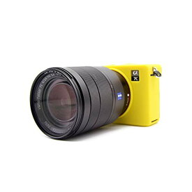 対応 SONY ソニー PEN A7C a7cカメラカバー シリコンケース シリコンカバー カメラケース 撮影ケース ライナーケース カメラホルダー、Koowl製作、外観が上品で、超薄型、品質に優れており、耐震・耐衝撃・耐磨耗性が高い (イエロー)