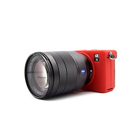 対応 SONY ソニー PEN A7C a7cカメラカバー シリコンケース シリコンカバー カメラケース 撮影ケース ライナーケース カメラホルダー、Koowl製作、外観が上品で、超薄型、品質に優れており、耐震・耐衝撃・耐磨耗性が高い (レッド)
