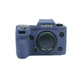 Koowl 対応 Fujifilm Fuji 富士 X-H2S/X-H2 カメラカバー シリコンケース シリコンカバー カメラケース 撮影ケース ライナーケース カメラホルダー、Koowl製作、超薄型、耐震・耐衝撃・耐磨耗性が高い (ブルー)