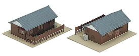 KATO Nゲージ 鉄道官舎2軒入 完成品 23-235 鉄道模型用品