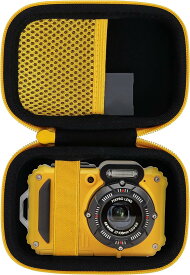 【Aenllosi 専用収納ケース】互換品 Kodak PIXPRO WPZ2 コダック コンパクトデジタルカメラ イエロー（ケースのみ）