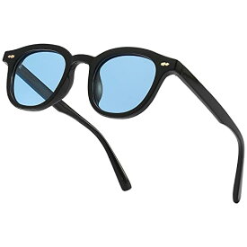 [DOLLGER] サングラス メンズ 偏光サングラス 運転用 ウェリントン型 ブルー 偏光 UV400 紫外線カット おしゃれ レディース 釣り 登山 バイク用 sunglasses for men/women