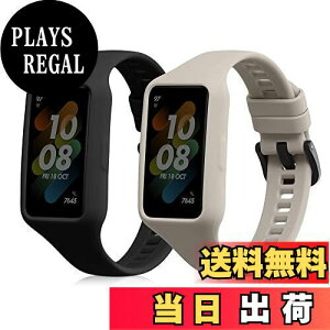 �y���������z[kwmobile] 2x �����x���g �Ή�: Huawei Band 7 / Band 6 / Honor Band 6 �o���h - �V���R���o���h �\�t�g TPU �ϋv�� ���F/�O���[
