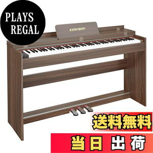 【送料無料】KIMFBAY 電子ピアノ 88鍵盤 ハンマーアクション鍵盤 木製 ピアノ ハンマーのピアノ アップライトピアノ Digital Piano 人気 電子ピアノ 88鍵ピアノ ペダル付き 電子 ピアノ 子供 初心者