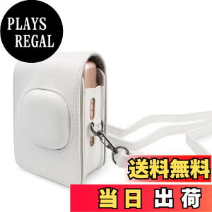 �y���������zHIYQIN �P�[�X, mini Liplay�P�[�X �����J�����o�b�O Liplay�ی�P�[�X �V�����_�[�X�g���b�v�t�� PU���U�[(�z���C�g)
