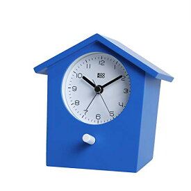 KOOKOO（クークー） アーリーバード 青色 本物の鳥のさえずり 3種類のゴング音 癒されるアラーム音 目覚まし時計 森の目覚まし時計 贈り物に最適 ギフト 子供への贈り物に かわいい目覚まし時計