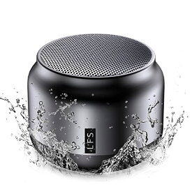 LFS ミニ Bluetooth スピーカー 小型 防水 風呂用 Type-C充電 マイク内蔵 ブルートゥース スピーカー ポータブル ワイヤレス スピーカー コンパクト