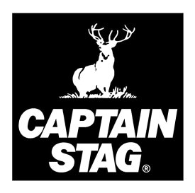 キャプテンスタッグ(CAPTAIN STAG) ステッカー シール CSデザインステッカー 【ロゴ・スクエア】 70×70mm UM-1590