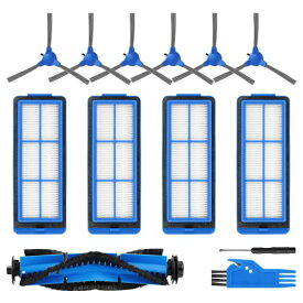 Eufy RoboVac G30 / 11S Max / 15C Max / 30Cと互換性のある消耗品セット G30 / 11S Max / 15C / 30C ロボット掃除機交換用 フィルター ブラシ 13点セット