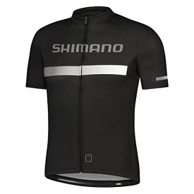 シマノ(SHIMANO) サイクリングジャージ LOGOジャージ 2023年モデル ブラックXS(ヨーロッパサイズ) 身長目安:157-167cm