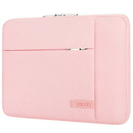 Lacdo 13インチ ノートパソコン用スリーブケース 13インチ 新型 MacBook Air M3 A3113 M2 A2681 M1 A2337 2024-2018｜13インチ 新型 MacBook Pro M2/M1 A2338 A2251 A2289｜12.9インチ iPad Pro 6th 5th 4rd コンピュータバッグ、ピンク