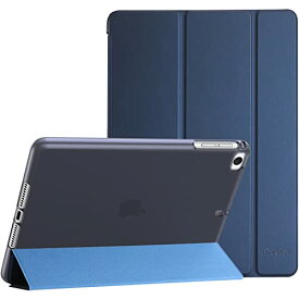 ProCase iPad Mini 5/4/3/2/1 保護ケース 三つ折り フォリオ オートスリープ/ウェイクに対応 TPUバック スマートカバー スタンド機能付き 適用端末：7.9” iPad Mini 5 （2019）/ Mini 4, Mini 1 2 3‐ネイビー