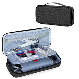 Trunab 聴診器ケース 耐衝撃 聴診器バッグ 3M Littmann MDF ADCに適合して 聴診器ボックス 小物 保管用 黒