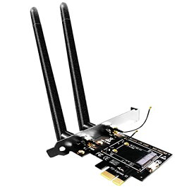 GLOTRENDS Mini PCIe - PCIe X1 WiFiアダプタ、ハーフハイMini PCIe WiFiモジュール用、3.5 dBi SMAアンテナ付属