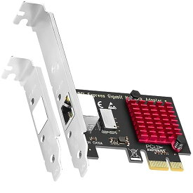 GLOTRENDS LE8111H Gigabit PCI-Eネットワークカード、10/100/1000Mbps RJ45 LANカード