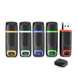 Vansuny USBメモリ 64GB USB 3.0 5個セットラッシュドライブ キャップ式 コンパクト 超高速 USBフラッシュメモリ （五色：青、緑、赤、オレンジ、ライトブルー）