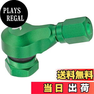 【送料無料】キタコ (KITACO) アルミエアーバルブ タイプ2 (グリーン) 汎用 509-5000240