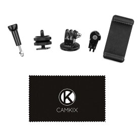 CamKix ホットシュー- お持ちの電話機やGoPro HeroをDSLRカメラのフラッシュマウントに取りつけ