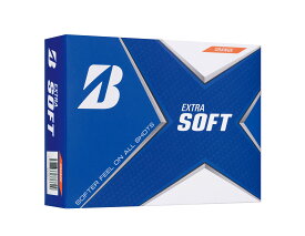 BRIDGESTONE(ブリヂストン)ゴルフボール EXTRA SOFT 2021年モデル 12球入 オレンジ