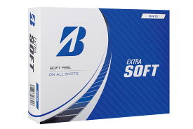 BRIDGESTONE(ブリヂストン)ゴルフボール EXTRA SOFT 2023年モデル 12球入 ホワイト