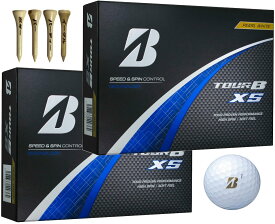 BRIDGESTONE ブリヂストン ゴルフボール TOUR B X XS 2024年 モデル 2ダース おまけ付き (XS_パール_2ダース)