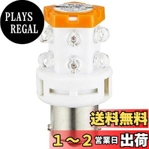 yzELPA LED] 12Vp BA15s CG[ MAd͂ȂȃGl^Cv G-1006B(Y)