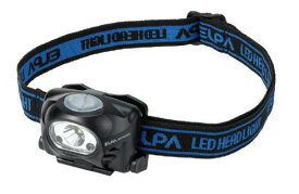 エルパ (ELPA) LEDヘッドライト LEDライト アウトドア 作業灯 100lm 防水仕様:IPX4(防沫形) DOP-HD303S