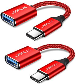 JSAUX USB C USB A 変換アダプタ USB C A 変換アダプタ USB Type C USB 3.0 変換アダプタ 5 Gbps高速データ転送 OTG対応