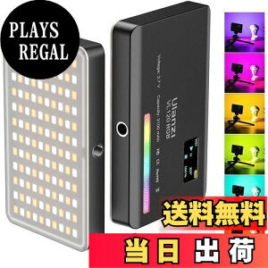yzUlanzi VL120 RGBBeCgLEDrfICg BepCg 20FXʃ[h iK 2500K-9000KF 360°tJ[ 3100mAh USB[d ^ y ^ ^ѕ֗ ~jrfIC