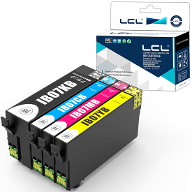 LCL EPSON用 エプソン用 IB07 IB07CL4A IB07CL4B 大容量 IB07KB IB07CB IB07MB IB07YB 顔料 (4色セット ブラック シアン マゼンタ イエロー) 互換インクカートリッジ 対応機種：PX-M6011F/PX-M6010F/PX-S6010