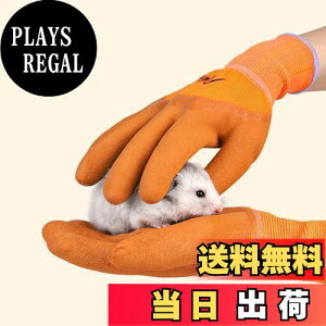 【送料無料】Hitasi ペットグローブ ハムスター咬傷防止手袋 噛みつき 引っかき 厚い安全手袋 保護手袋 給餌手袋 耐摩耗性 耐熱性 滑り止め狩猟用品 犬 猫 爬虫類 園芸 作業用 1 ペア